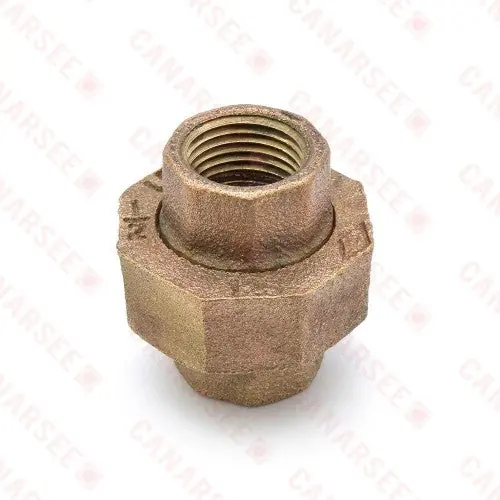 SPEARS XNL187-08 1/2 FPT Brass Lead-Free Union