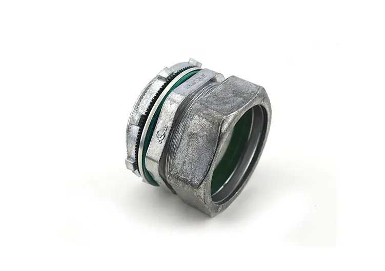 BRIDGEPORT 255 Raintight Screw-On Compression Connector 2 in
