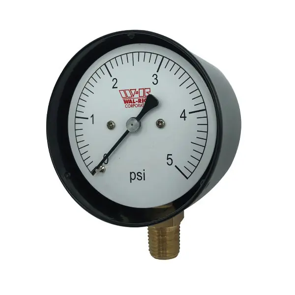 2 1/2'' Diaphragm Pressure Gauge 5 PSI