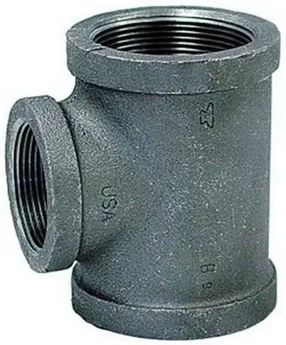 ANVIL 311039804 1 x 1 x 3/4 in. 150# Galvanized Malleable Iron Reducer Tee