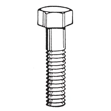 HANGERS HHB70750425CP Hex Bolt 3/4-10 x 4-1/4 Inch Heavy A193 B7