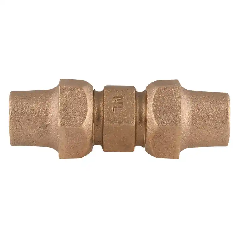 FORD METER BOX C22-44-NL 1-Inch Flare Copper Coupling
