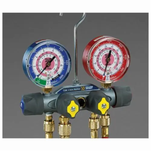 Ritchie Engineering 49968 Titan 4-Valve Test and Charging Manifold