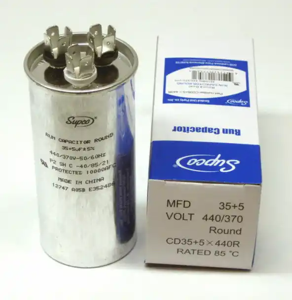 Sealed Unit Parts Supco CD35+5X440R Dual Run Capacitor