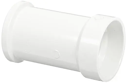 NIBCO P123-030 PVC DWV Cast Iron Adapter, 2 in. Hub x 2 in. S