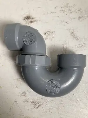 NIBCO P708P-015 1-1/2 DWV PVC Adjustable P-Trap w/ Plastic Nut