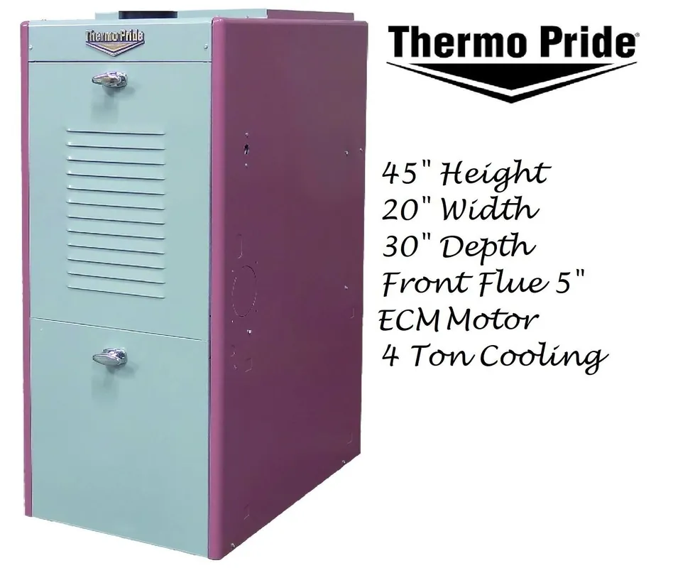 Thermo Products OH6FA072DV4 OH6 ECM Direct Drive Highboy Oil Furnace Less Burner