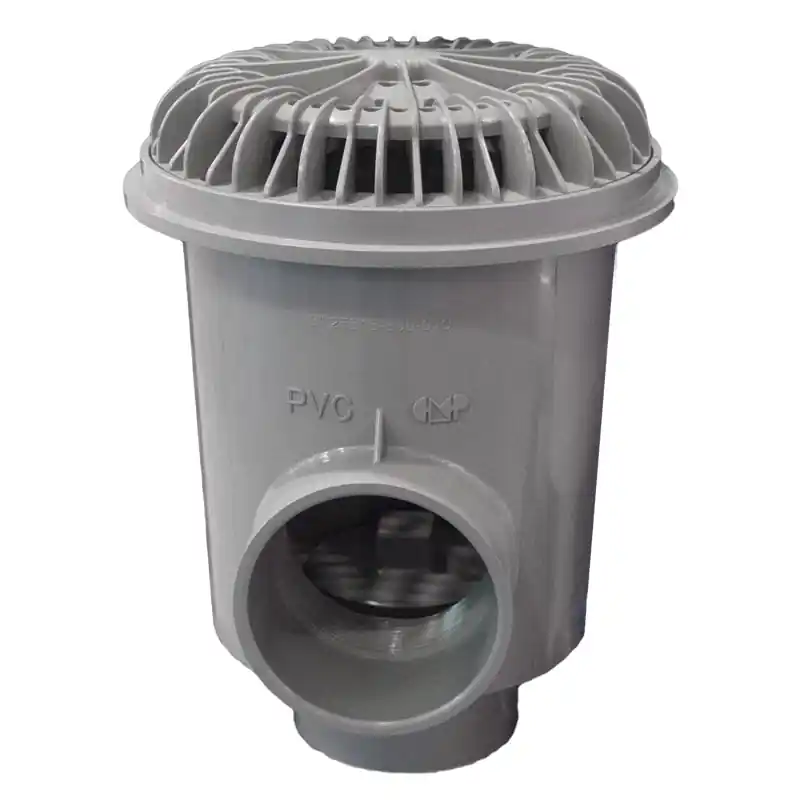 Zodiac 25513-261-000 Large Gunite Main Drain Gray 2.5in