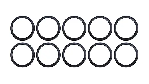 STERLING SEAL & SUPPLY 8168 Quad Ring Viton FKM Black Pack of 10