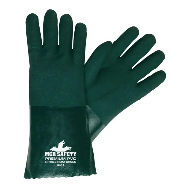 G-TEK 6414 Premium PVC Coated Work Gloves