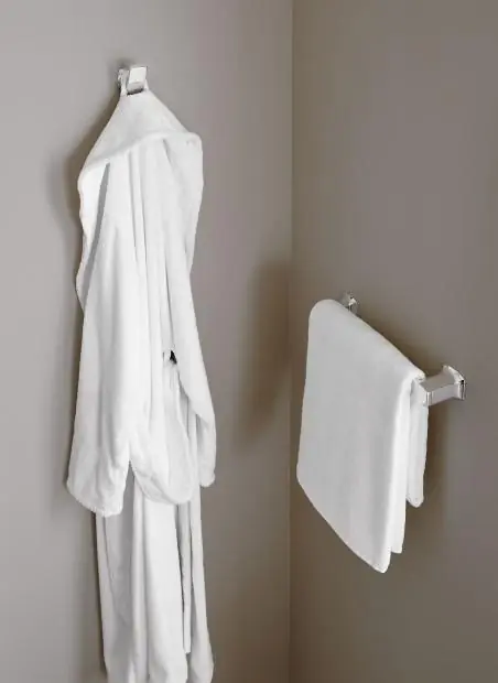 MOEN YB5012CH Via Towel Bar 12 Inch Chrome Finish