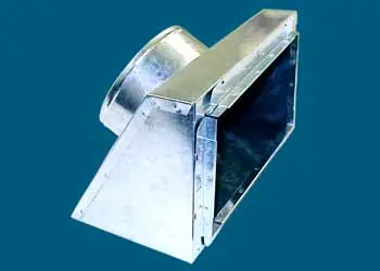 M&M Manufacturing 6643 Sidewall R6 Register Box