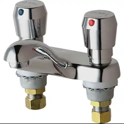Chicago Faucets 802-665CP Deck-Mounted Metering Faucet