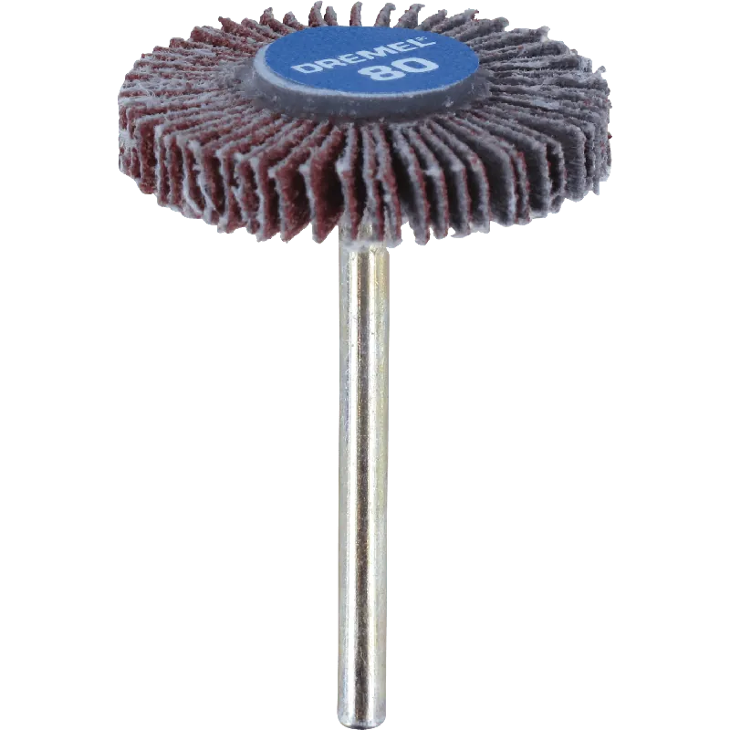 Dremel 504 Flapwheel, 4.8 mm, 80 Grit