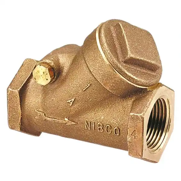 SPEARS NL83006 Bronze Check Valve - 1/2 Inch - Y-Pattern Swing Check Valve