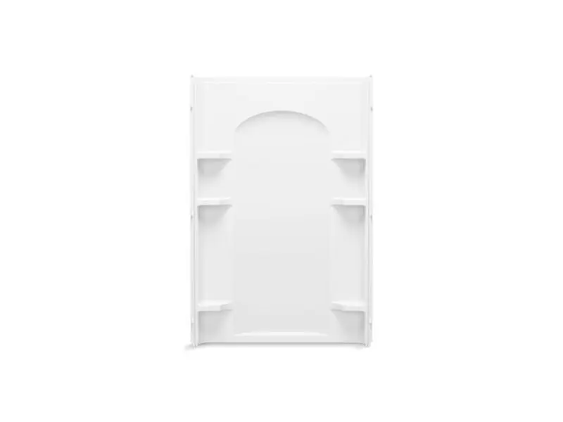 STERLING HVAC 72362100-0 Ensemble Curve 48-Inch Vikrell Shower Back Wall