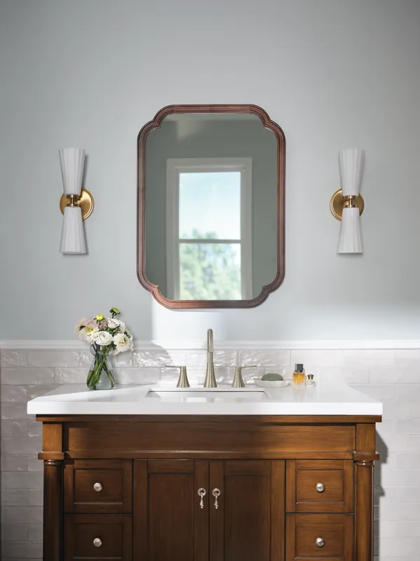 Moen TV64433BL Moen Jase Two-Handle Widespread Bathroom Faucet 1.2 GPM