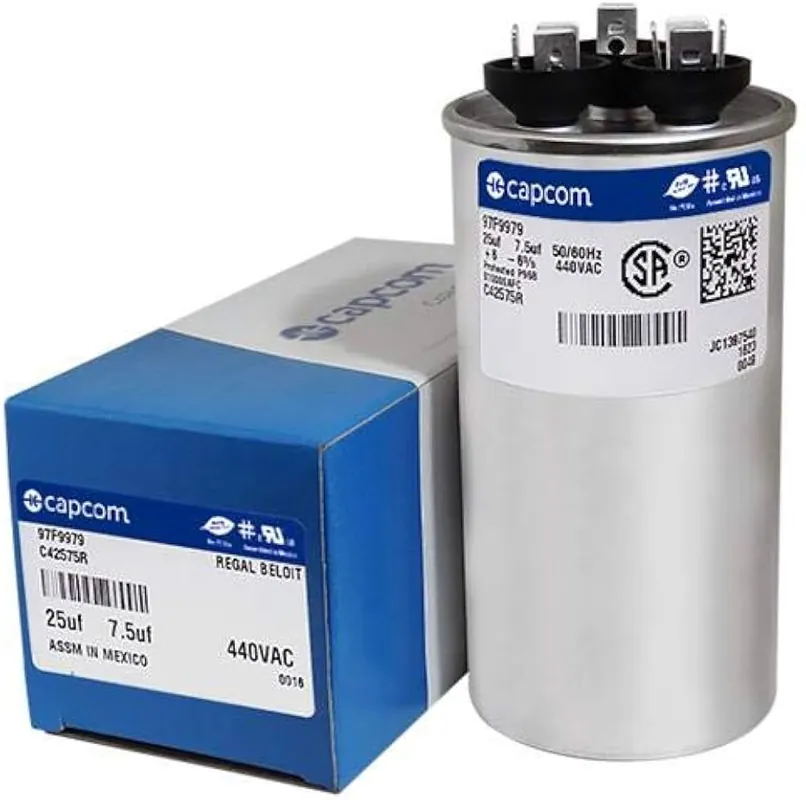 Heatingvariousmfg-generic 25/5MFD-440V Dual Run Capacitor