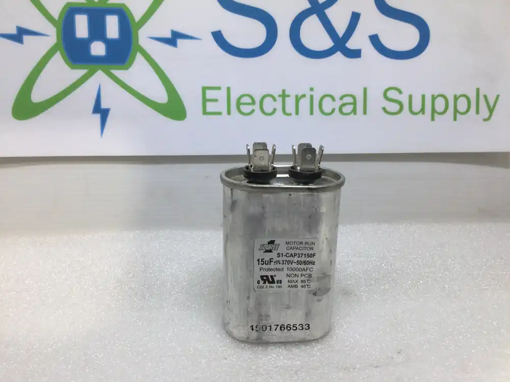 Source1 CAP37150F Run Capacitor 15 MFD 370V
