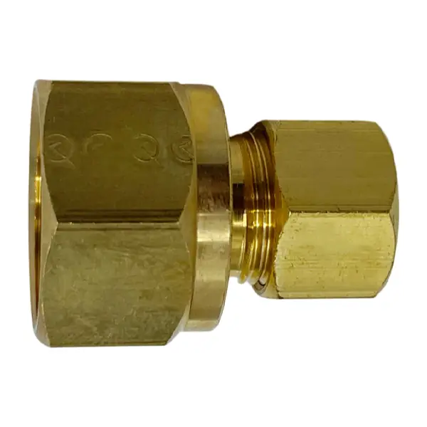 3/8'' x 1/2'' #66 Compression X FIP Adapter (Lead-Free)