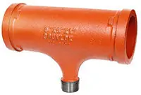 GRUVLOK 0390020949 Fig. 7064 Reducing Threaded Tee