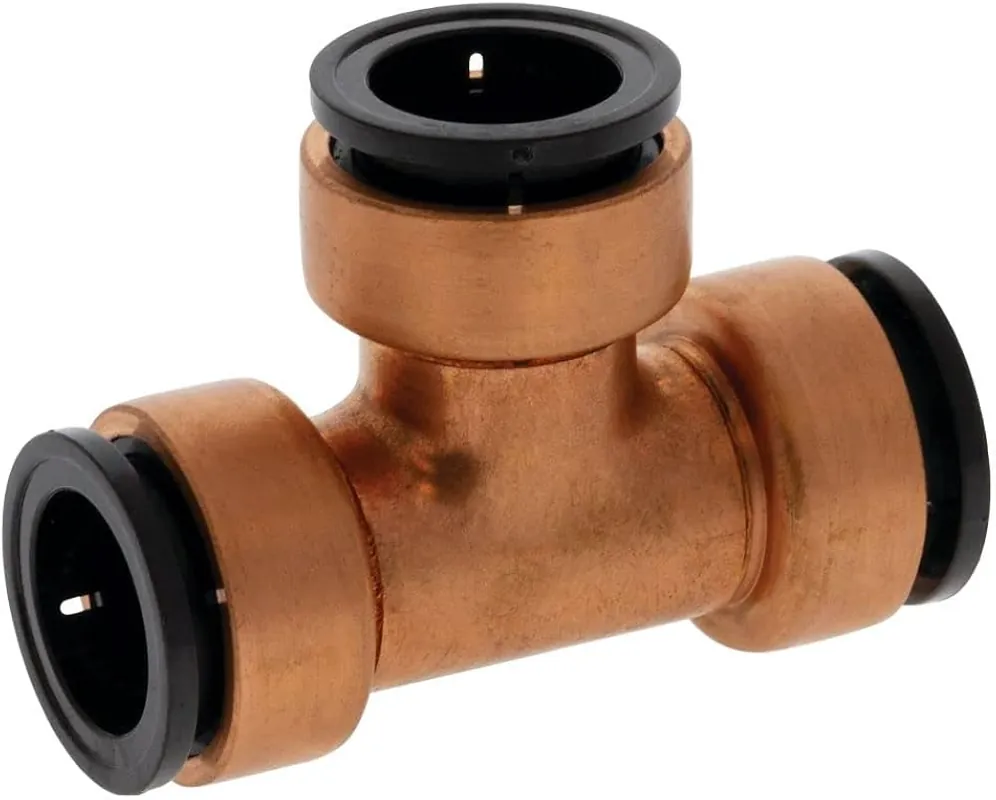 NIBCO P611-020 Tee P x P x P - Wrot Copper