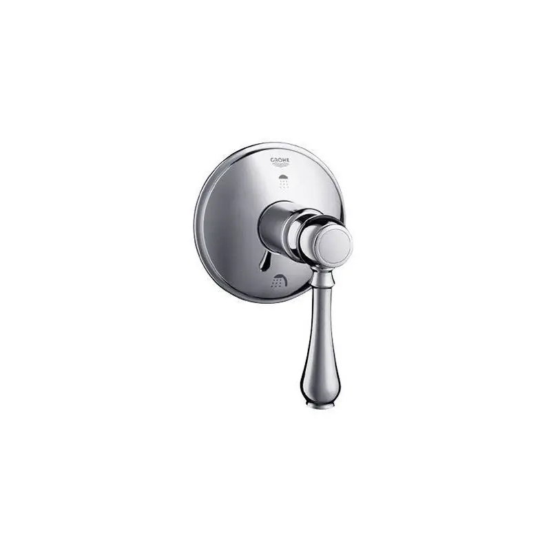 GROHE 19220AR0 Geneva Three Port Diverter Trim Satin Nickel Polished Brass