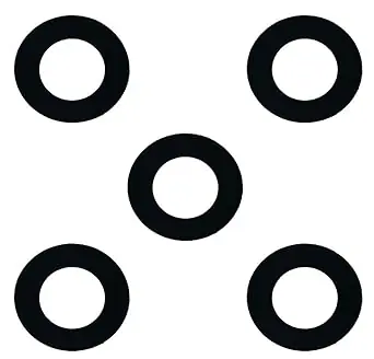 Sterling Seal & Supply 8589 Grafoil Ring Gasket Pack of 5