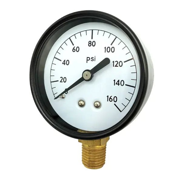 2 1/2'' 160 PSI Pressure Gauge