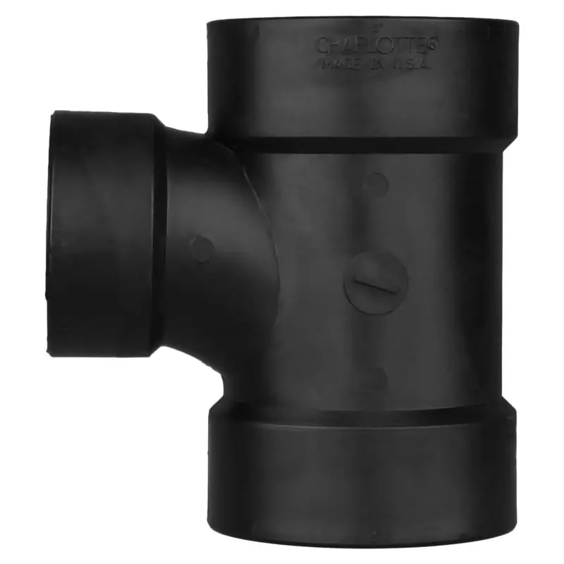 Charlotte Pipe and Foundry ABS004012000 Sanitary Tee 4 x 4 x 3