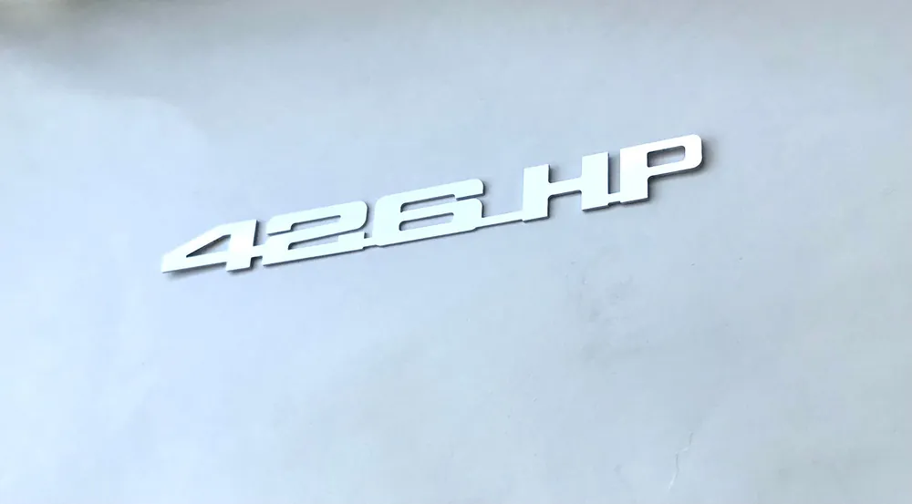 Morris Products 426 Horsepower Emblem - 426 HP
