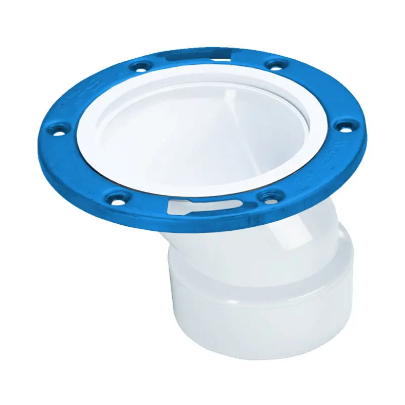 Mainline ML86247 Adjustable Ring Offset Closet Flange - PVC