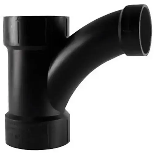 Charlotte Pipe and Foundry ABS005021600 4-in Hub ABS Wye Fitting