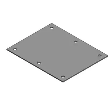 HANGERS 2432806 Stud Guard Boca 6 Hole Self Nailing 5 x 8 Inch