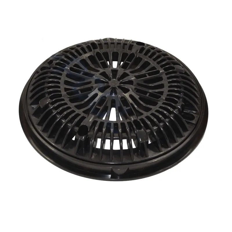 Zodiac 25537-004-000 Main Drain A/V Lid and Frame Black