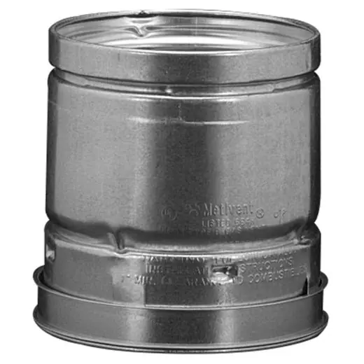 HART & COOLEY 4RPX4 Hart & Cooley 4-Inch Round Type B Gas Vent Pipe