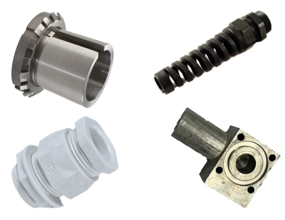 John Guest PM051203E Black Acetal Stem Adapter