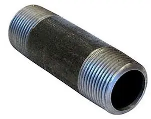 NIPPLES 0330500208 NIPPLES 1/8 X Close Black Steel Nipple XH 0330500208