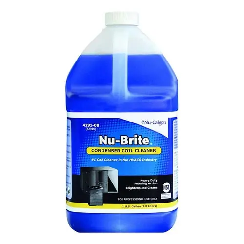 NU-CALGON 4291-08-CL Nu-Brite Coil Cleaner - 1 Gallon