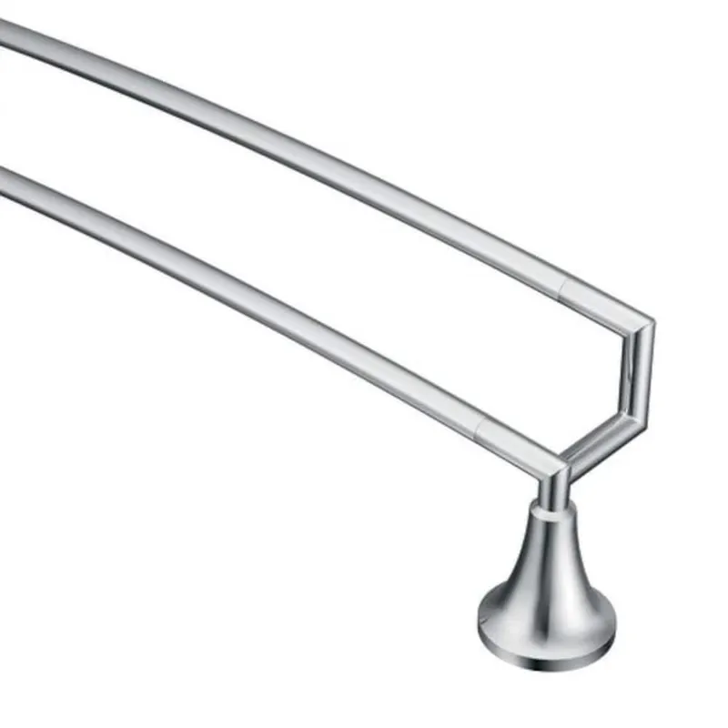 MOEN YB5822CH Icon Double Towel Bar Chrome 24-Inch
