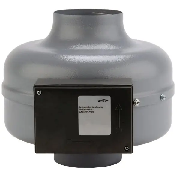 Continental Fan AXC150B-ES In-Line Duct Fan