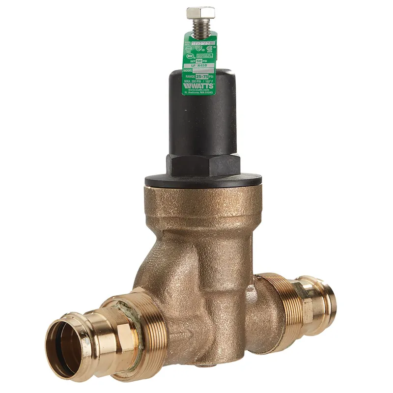 Watts W-0125580 Water Pressure Reducing Valve 1 1/4 Inch Press Connection