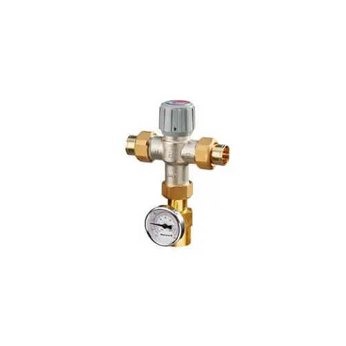HONEYWELL AM102C1070-USTG-LF Thermostatic Mixing Valve with Temperature Gauge