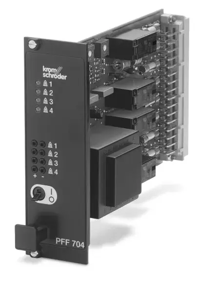 KROMSCHRODER KS84372510 PFF704T/N 4x Flame Relay Module