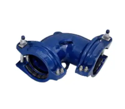 KRAUSZ 894-56-04111-16 KRAUSZ Hymax Grip 4 in. Ductile Iron 90-degree Elbow 894-56-04111-16