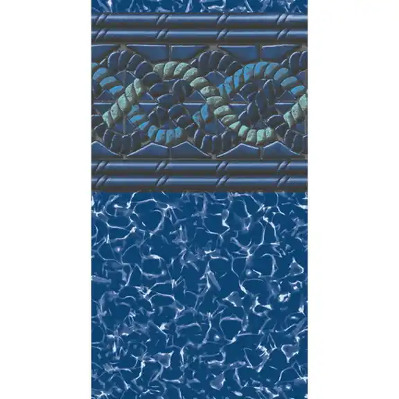 GLI POOL PRODUCTS 05-0027RD-CON-UB-48 27' Round 48 Unibead Concord Above Ground Pool Liner