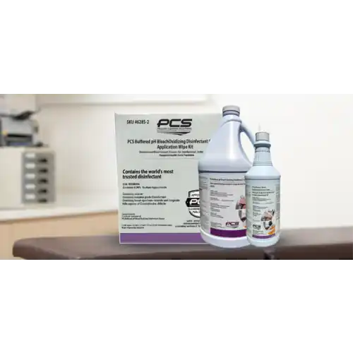 Professional Lysol 6285 Professional Lysol PCS Buffered pH Bleach Wipe Application Kit