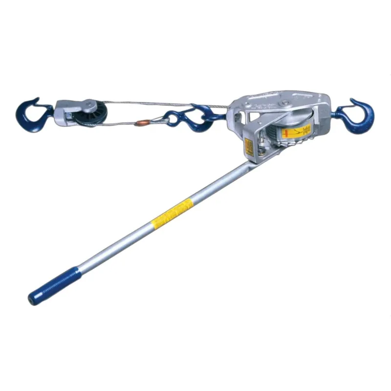LUG-ALL 1000-15 Cable Hoist 1/2 Ton Capacity 15' Lift