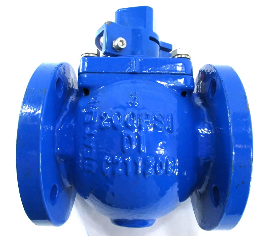 SOVAL 1030-030 Ductile Iron Flanged Plug Valve