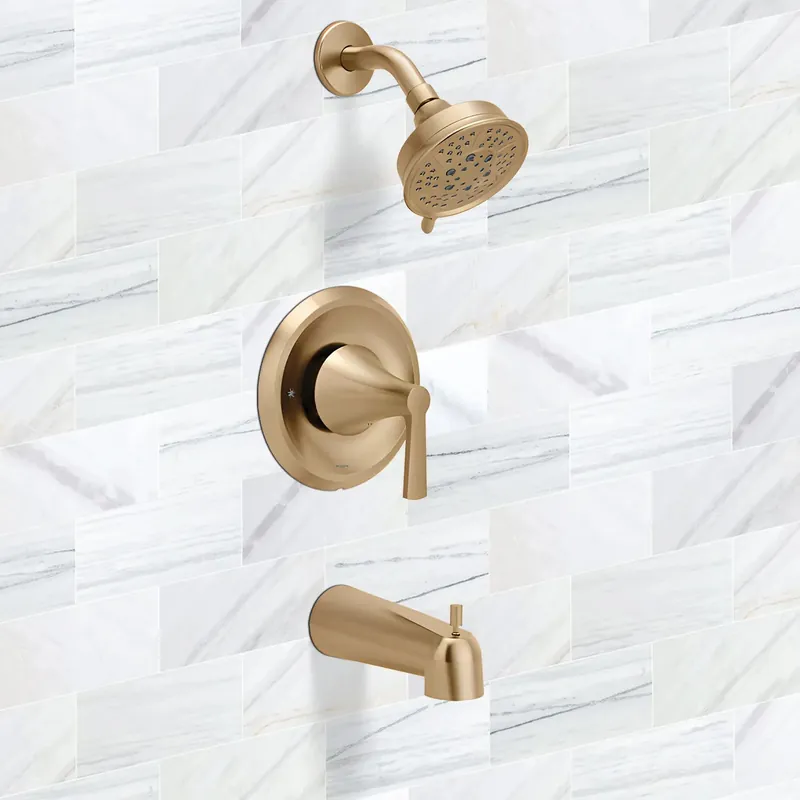 Moen T2413EPBZG Jase Posi-Temp Tub and Shower Trim Bronzed Gold